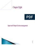 Chapter 8 I - O System