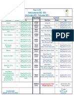 Class X & XII Trials Examination (2022 - 2023) (24th November 2022 - 7th December 2022)