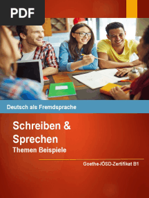 Schreiben Und Sprechen Themen B1