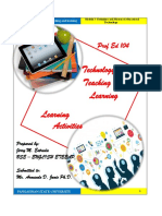 ProfEd 104 Technology For Teaching and Learning