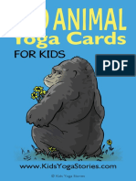 Zoo Animal Yoga Cards For Kids FINAL