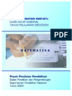 Panduan Materi Mat Smp 03 04