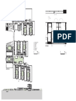 Ward Room Plan: SECTION 1:200 Patient Ward - General Psychiatry The New Psychiatric Hospital in Slagelse