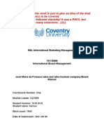 7017smm International Brand Management Exemplar