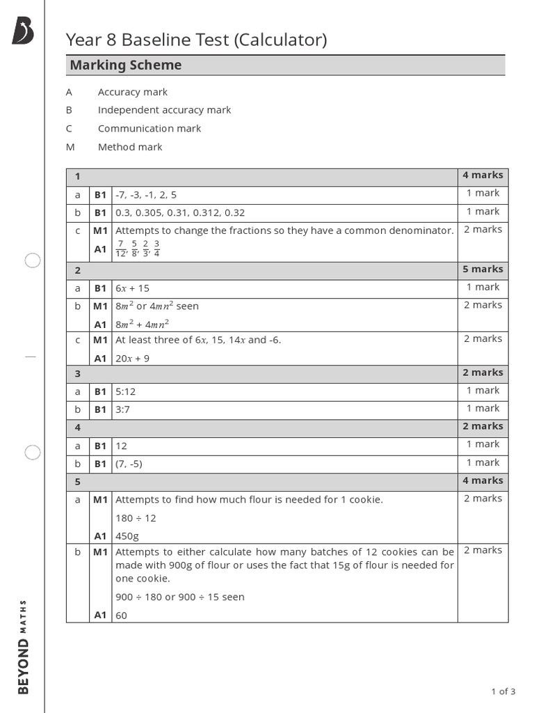 What Is Baseline Assessment In Education Pdf