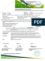 Molecular Lab Test Results Explained