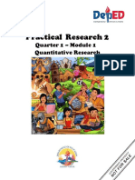 PR2 Module 1 Quantitative Research