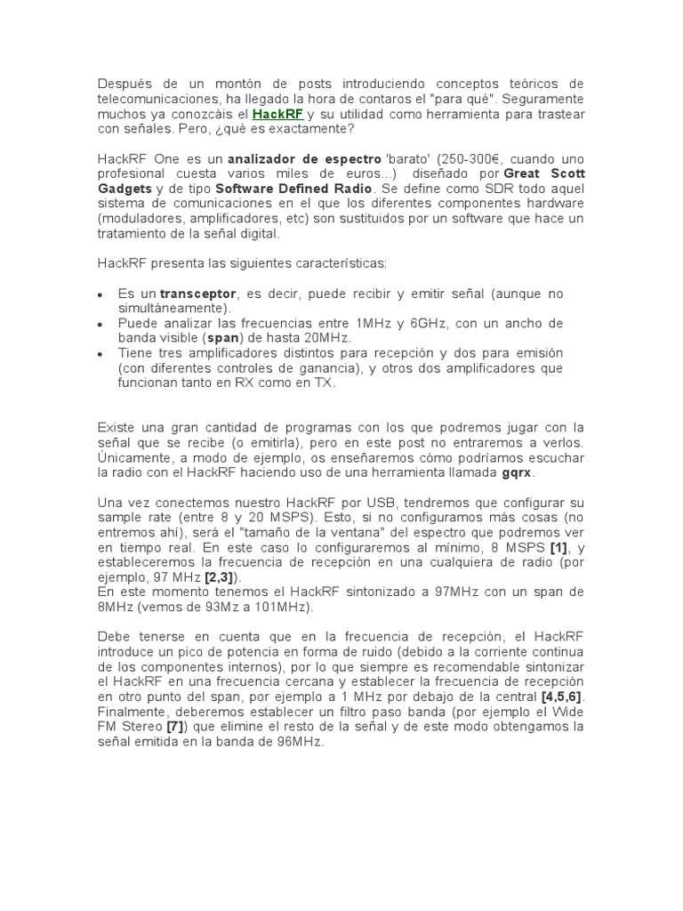 Hackrf One User Manual