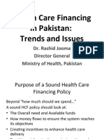 Rashid Jooma-Health Care Financing in Pakistan
