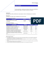 Folha de Dados do Polie leno de Alta Densidade HS5502