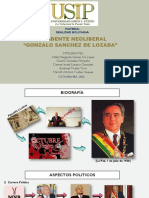 Presidente Neoliberal "Gonzalo Sanchez de Lozada": Materia: Realidad Boliviana