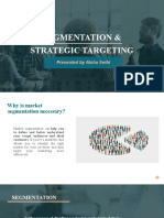 Segmentation and Strategic Planning