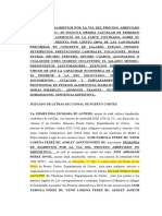 Alimentos menores proceso abreviado