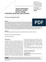 Analysis of Multi-Speed Transmission and Electrica