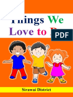 Things We Love To Do