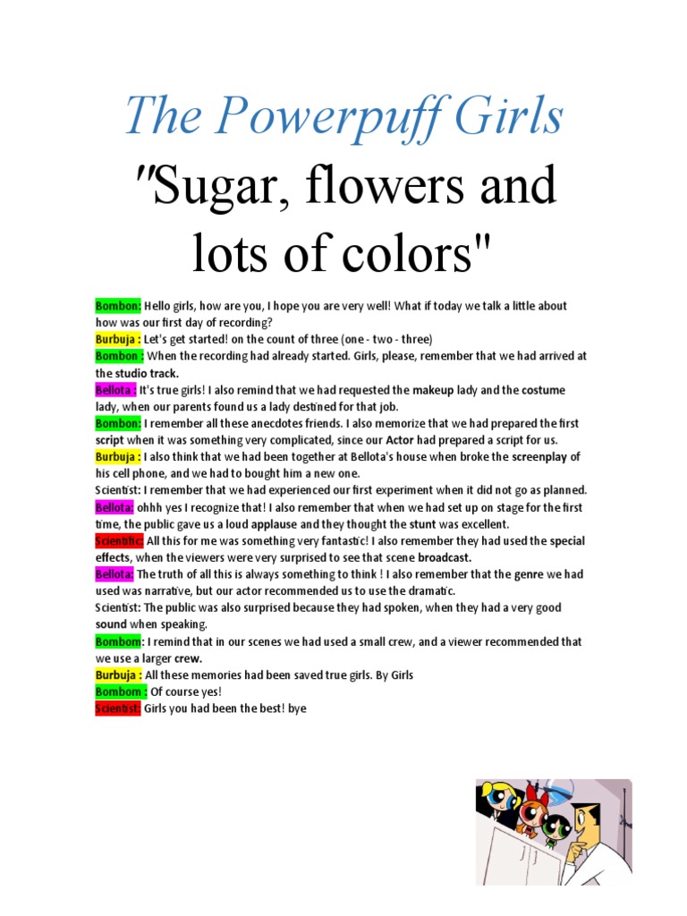 Powerpuff Girls Recording Memories | PDF | Art