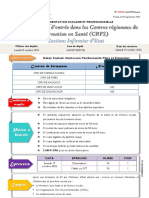 Concours Sante 2022