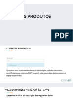 Clientes Produtos