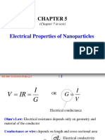 Electric Properties of Nanomaterial
