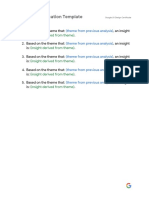 Insight Identification Template