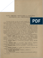 Siruni, H.DJ., Acte Turcesti Privitoare La Hotarele Dunarene Ale Tarii Romanesti, Revista Arhivelor, 1942, p.129-165