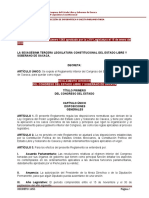 Reglamento Interior Del Congreso Del Estado Libre y Soberano de Oaxaca