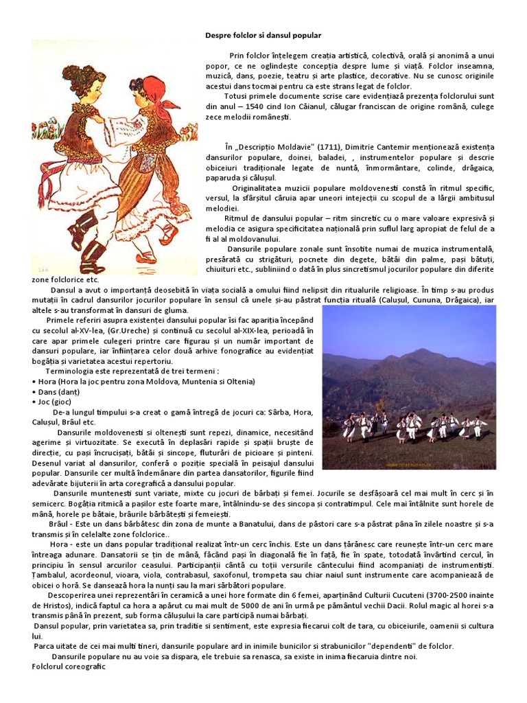 Dansul Popular | PDF