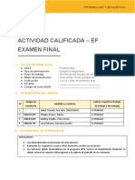 Ejercicios 1 y 4 EV. Final Probalidad y Estadística