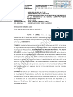 Notificación Audiencia de Prisión Preventiva