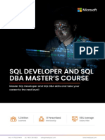 SQL Developer and SQL DBA Training Masters Program