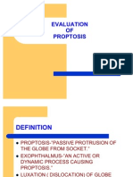 Evaluation of Proptosis Final