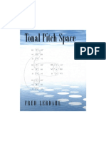 Tonal Pitch Space (Fred Lerdahl)