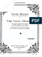 Messiaen - Vingt Lecons DHarmonie (Olivier Messiaen)