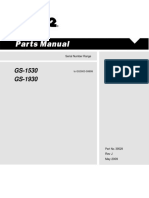 Manual Partes SERIES GS1530 - GS1930