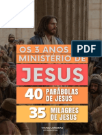 Os+3+anos+do+ministe Rio+de+jesus