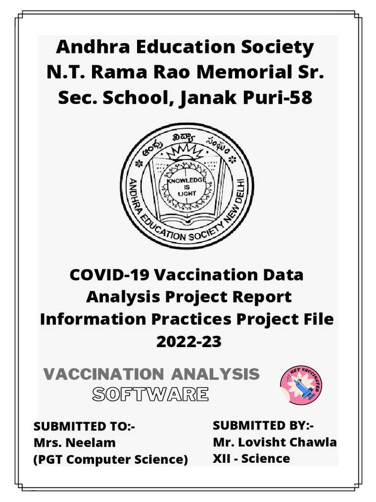COVID-19 Vaccination Data Analysis | PDF | Comma Separated Values ...
