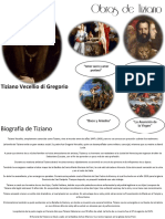 Biografía de Tiziano: Tiziano Vecellio Di Gregorio