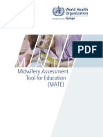 Midwifery Assessment Tool For Education MATE