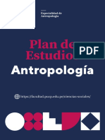 Plan de Estudios de Antropología PUCP 2022 2