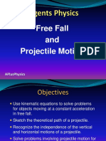 3-3 Free Fall and Projectile Motion(2020)