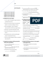 Grammar Drill 32 Past Perfect and Simple Past