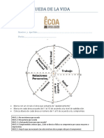 4 RUEDA DE LA VIDA Ejercicio Con Áreas