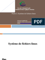 Systeme de Fichier Linux