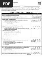 Oral Presentation Judge Score Sheet