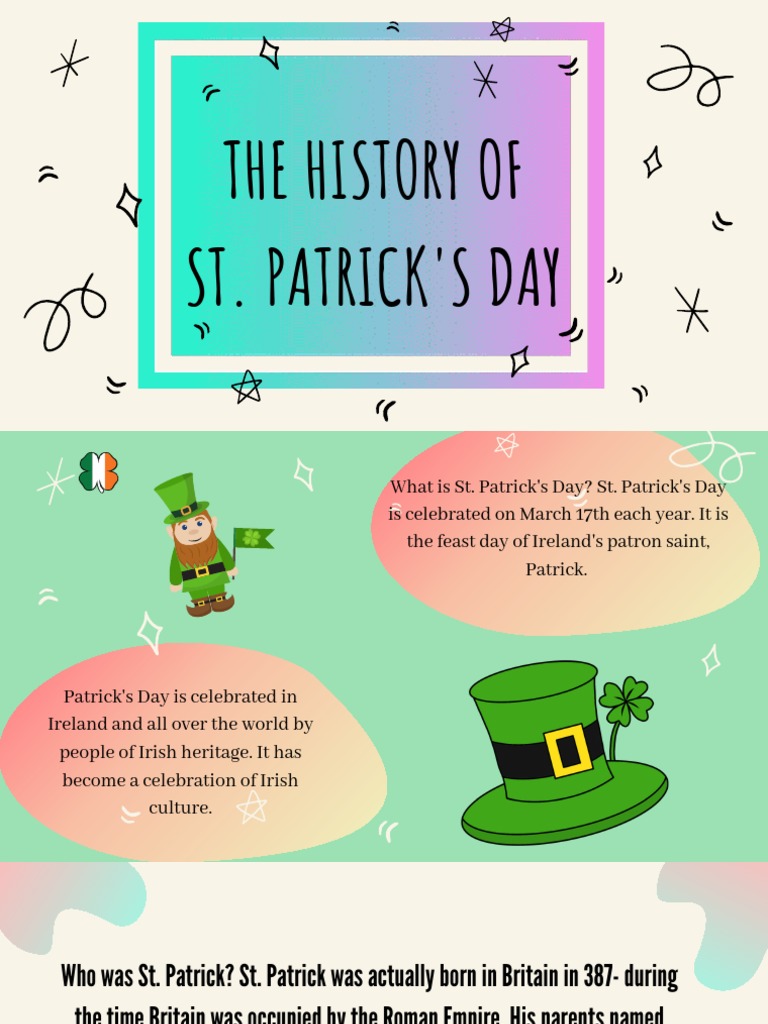 The History of St. Patrick's Day | PDF | Saint Patrick