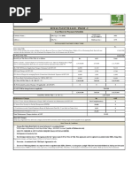 Cost Sheet - 2 BHK