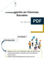 Investigación en Ciencias Sociales Unidad I