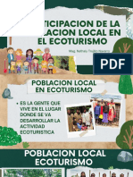 Participacion de La Poblacion Local en El Ecoturismo - Compressed