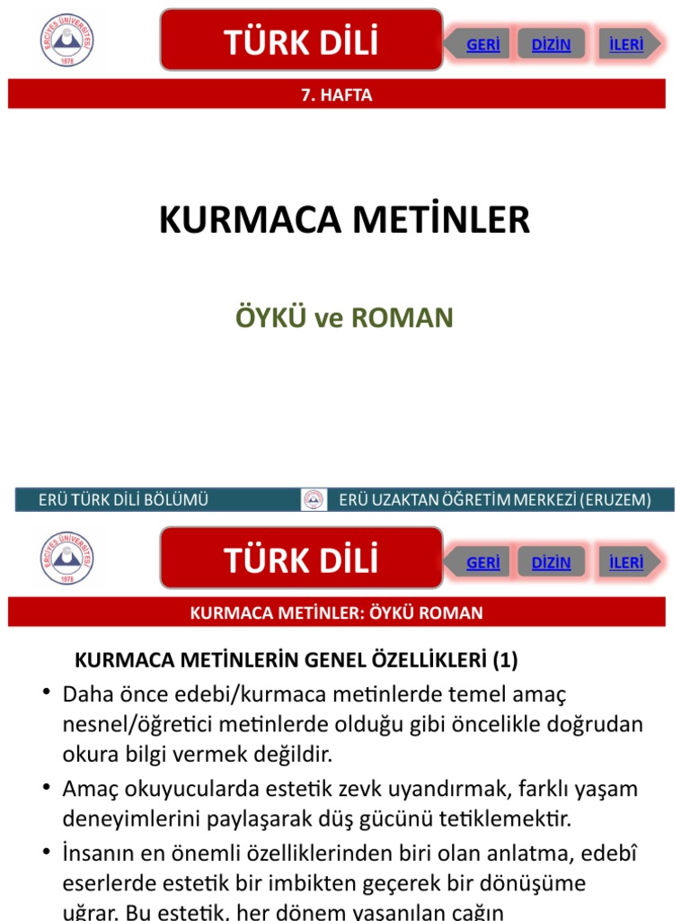 Kurmaca Meti̇nler 1 | PDF