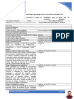 Formato Editable para Planeación Metodología Aprendize Servicio